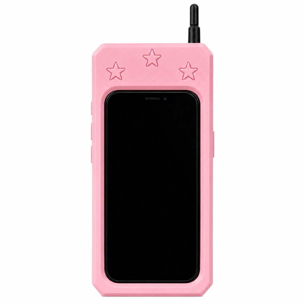Pink Cyber Phone Case