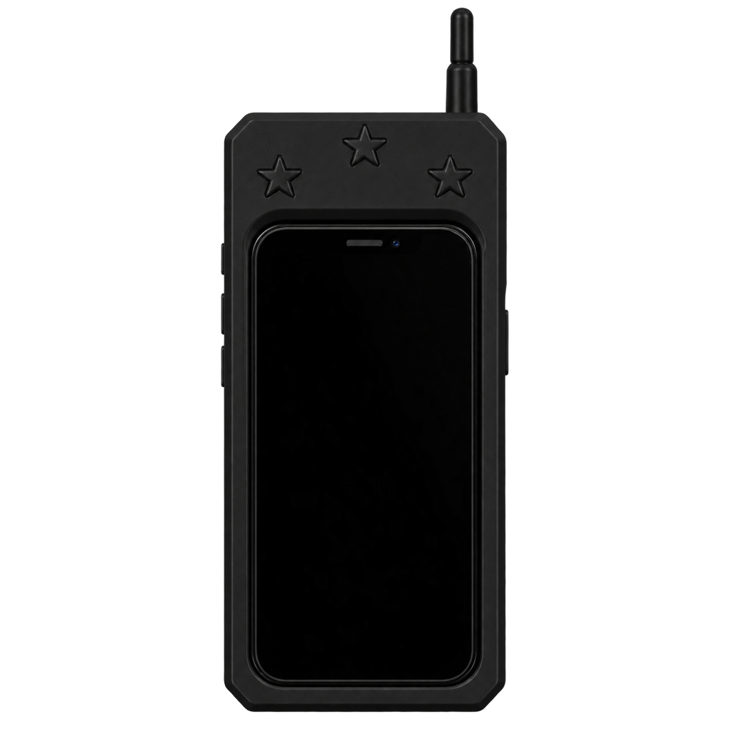 Black Cyber Phone Case